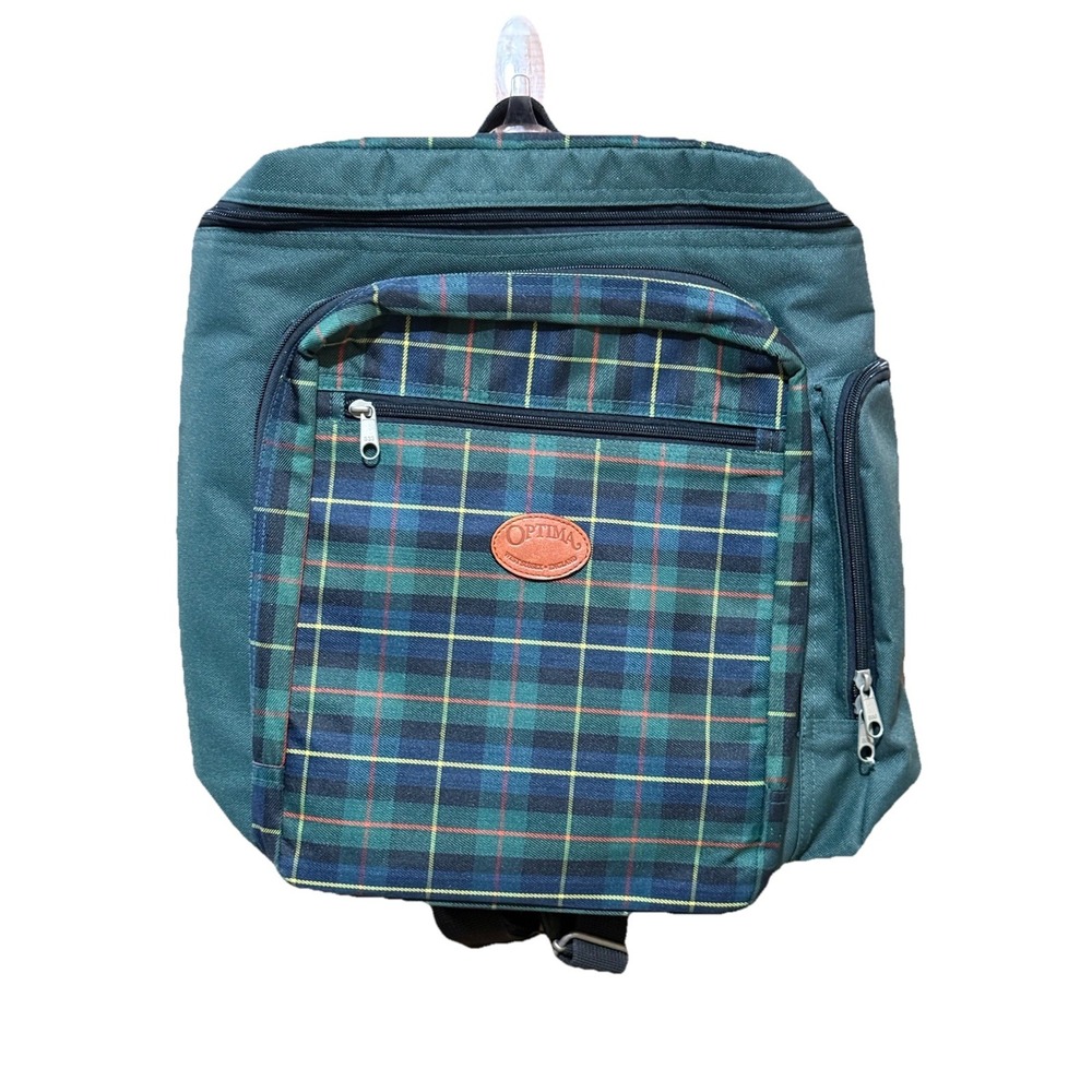 Vintage Optima West‎ Sussex Cooler Bag Backpack w Multiple Sections England EUC